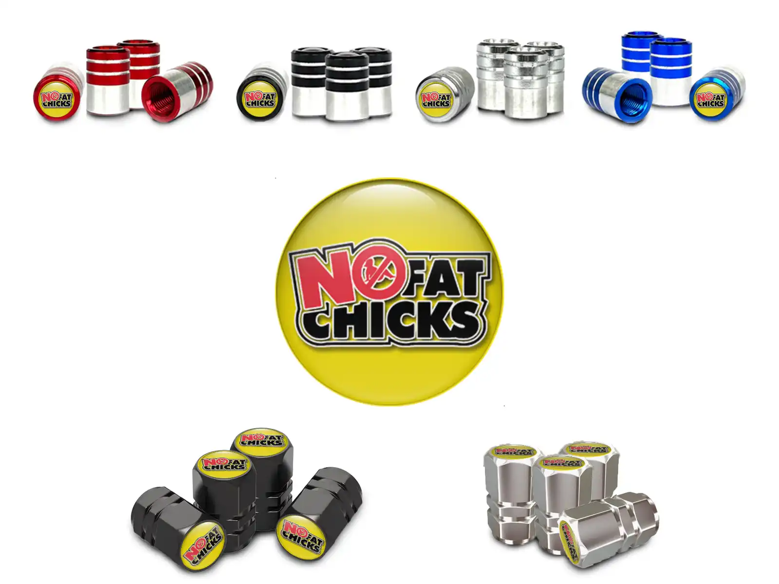 Wheels Valve Caps for Motorcycle Max Style